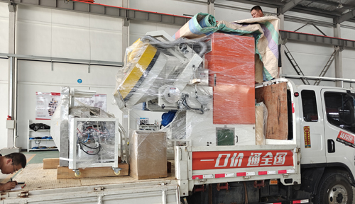 又一臺自動滾噴機PR90發貨--重慶汽車零部件老客戶
